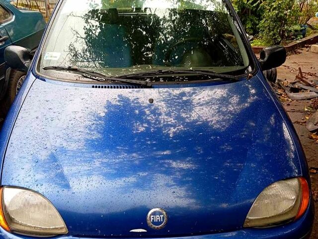 Синий Фиат Сейченто, объемом двигателя 0.9 л и пробегом 134 тыс. км за 1500 $, фото 1 на Automoto.ua