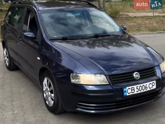 Синий Фиат Стило, объемом двигателя 1.6 л и пробегом 153 тыс. км за 3999 $, фото 1 на Automoto.ua