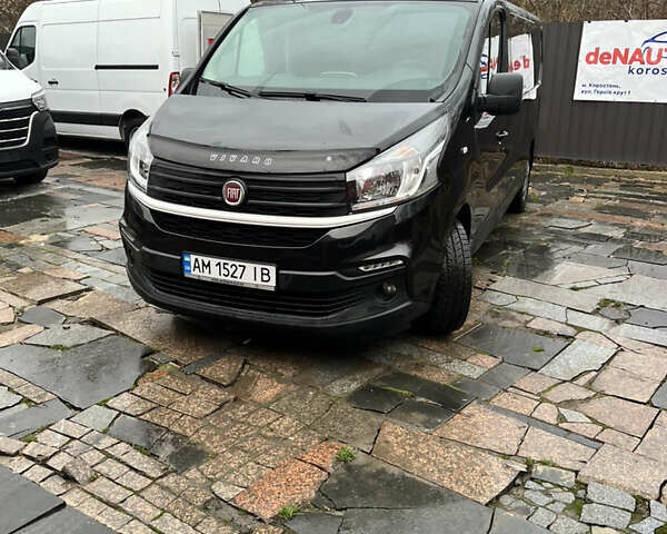 Черный Фиат Таленто, объемом двигателя 2 л и пробегом 167 тыс. км за 22500 $, фото 1 на Automoto.ua