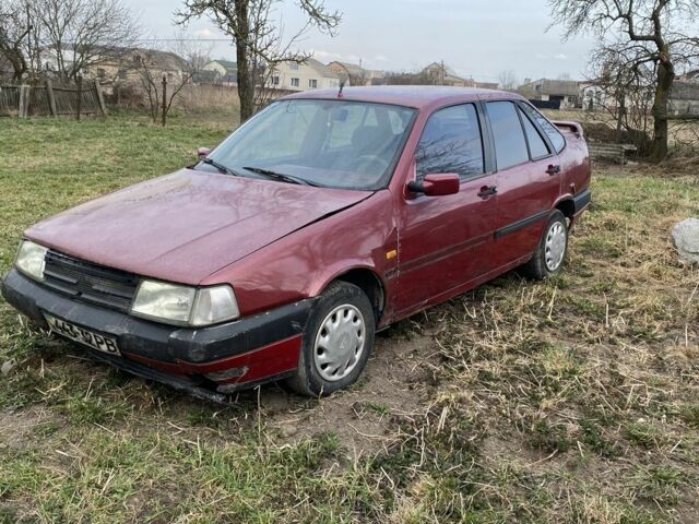 Красный Фиат Темпра, объемом двигателя 1.6 л и пробегом 225 тыс. км за 355 $, фото 1 на Automoto.ua