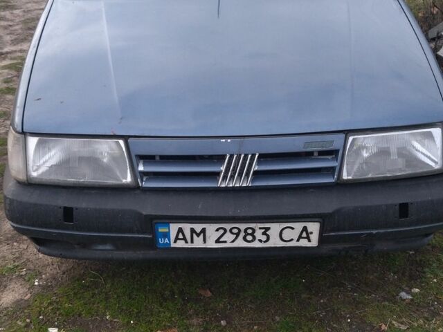 Синий Фиат Темпра, объемом двигателя 1.6 л и пробегом 200 тыс. км за 637 $, фото 1 на Automoto.ua