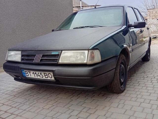 Зеленый Фиат Темпра, объемом двигателя 1.6 л и пробегом 338 тыс. км за 1150 $, фото 1 на Automoto.ua