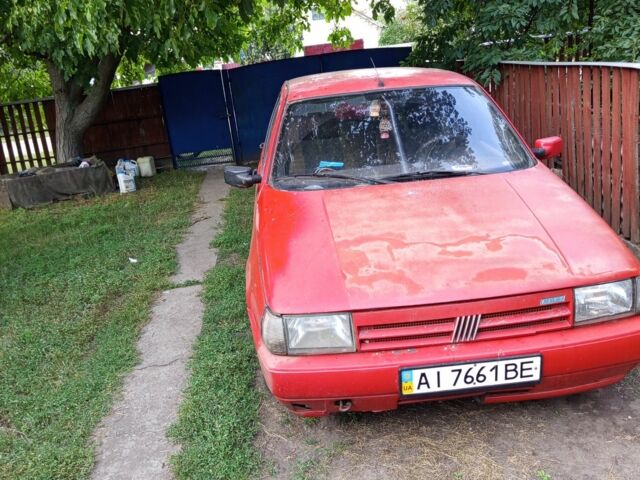 Красный Фиат Типо, объемом двигателя 1.6 л и пробегом 200 тыс. км за 429 $, фото 1 на Automoto.ua