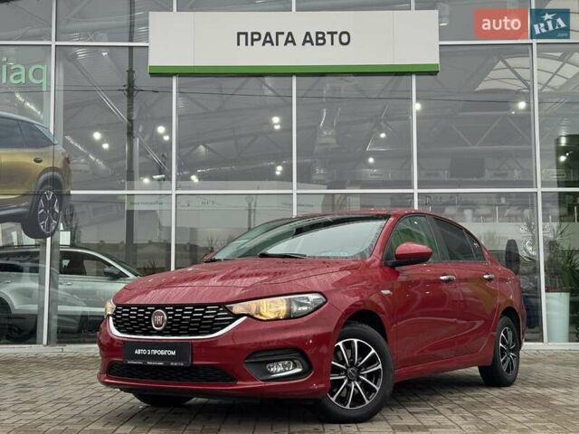 Красный Фиат Типо, объемом двигателя 1.37 л и пробегом 43 тыс. км за 9950 $, фото 1 на Automoto.ua