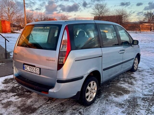 Синий Фиат Улиси, объемом двигателя 2 л и пробегом 360 тыс. км за 2900 $, фото 1 на Automoto.ua