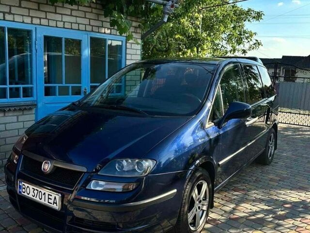 Синій Фіат Улісе, об'ємом двигуна 2 л та пробігом 210 тис. км за 6800 $, фото 1 на Automoto.ua