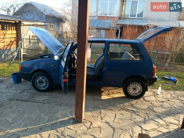 Синий Фиат Уно, объемом двигателя 1.1 л и пробегом 178 тыс. км за 729 $, фото 1 на Automoto.ua