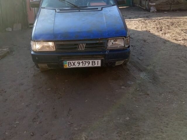 Синий Фиат Уно, объемом двигателя 1 л и пробегом 158 тыс. км за 350 $, фото 1 на Automoto.ua