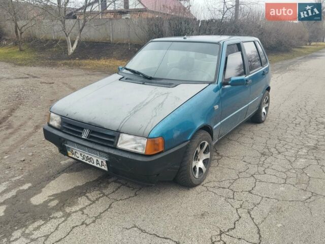 Синий Фиат Уно, объемом двигателя 1.1 л и пробегом 150 тыс. км за 550 $, фото 1 на Automoto.ua