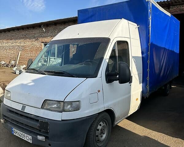 Белый Фиат Ducato груз.-пасс., объемом двигателя 2.8 л и пробегом 98 тыс. км за 4200 $, фото 1 на Automoto.ua