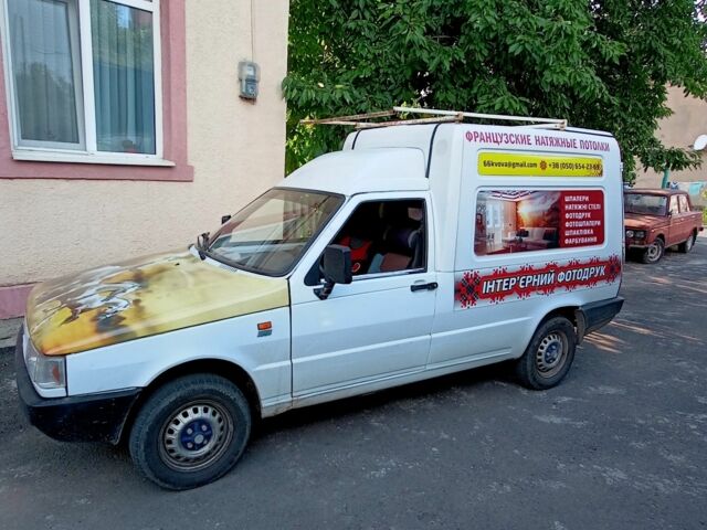 Белый Фиат Fiorino, объемом двигателя 1.4 л и пробегом 325 тыс. км за 1020 $, фото 1 на Automoto.ua