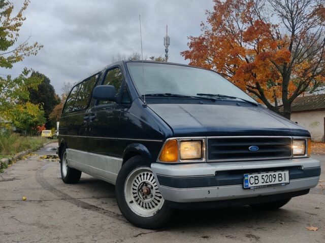 Форд Аэростар 1991 в Чернигове на Automoto.ua Синий Форд Аэростар, объемом двигателя 3 л и пробегом 80 тыс. км за 4000 $, фото 1 на Automoto.ua