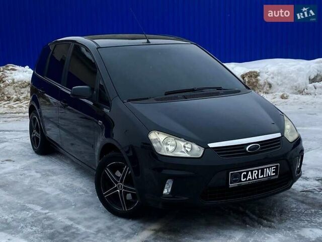 Черный Форд Си-Макс, объемом двигателя 2 л и пробегом 192 тыс. км за 6350 $, фото 1 на Automoto.ua