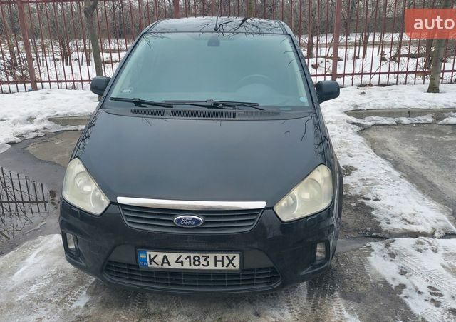 Черный Форд Си-Макс, объемом двигателя 2 л и пробегом 274 тыс. км за 5500 $, фото 1 на Automoto.ua