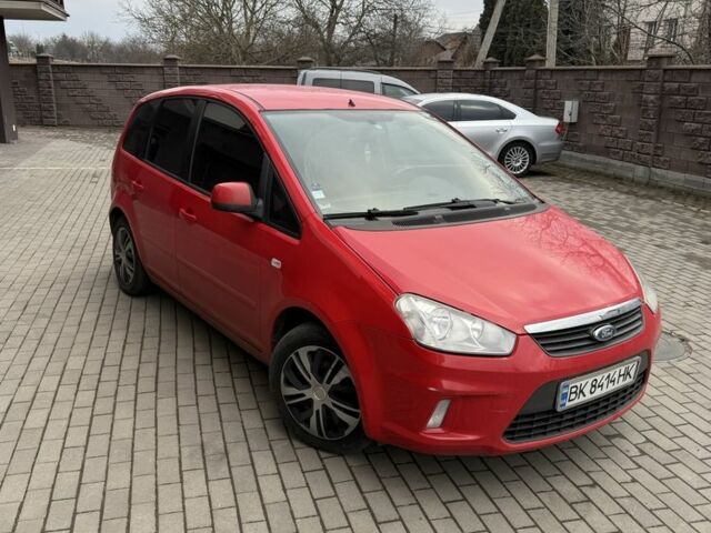 Красный Форд Си-Макс, объемом двигателя 1.6 л и пробегом 208 тыс. км за 5900 $, фото 1 на Automoto.ua