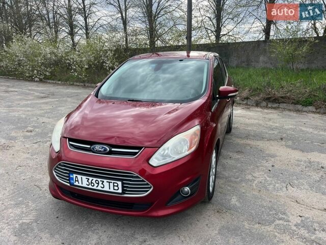 Красный Форд Си-Макс, объемом двигателя 2 л и пробегом 260 тыс. км за 7700 $, фото 1 на Automoto.ua