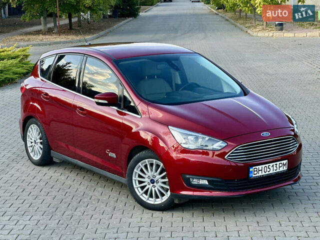 Красный Форд Си-Макс, объемом двигателя 2 л и пробегом 160 тыс. км за 13300 $, фото 1 на Automoto.ua