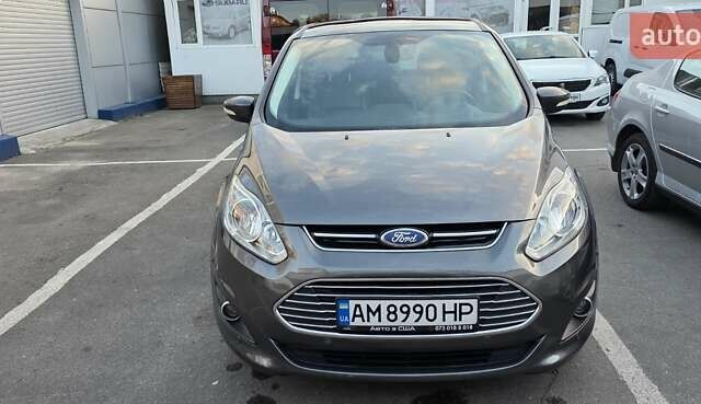 Серый Форд Си-Макс, объемом двигателя 2 л и пробегом 144 тыс. км за 14000 $, фото 1 на Automoto.ua