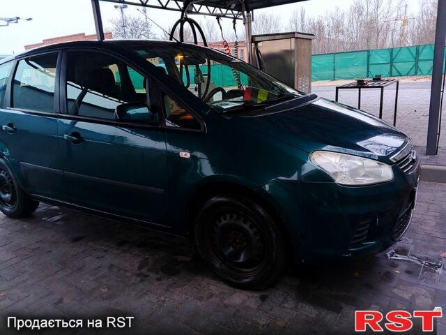 Зеленый Форд Си-Макс, объемом двигателя 1.6 л и пробегом 365 тыс. км за 5900 $, фото 1 на Automoto.ua