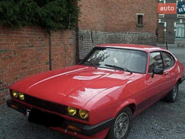 Красный Форд Капри, объемом двигателя 2.9 л и пробегом 50 тыс. км за 2500 $, фото 1 на Automoto.ua