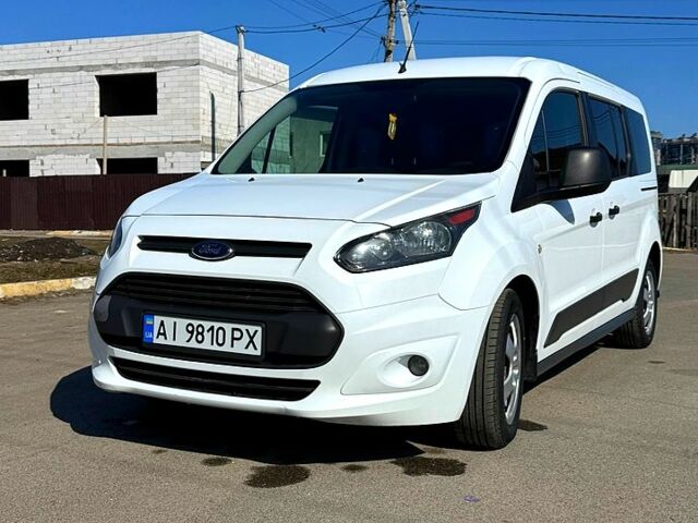 Белый Форд Коннект, объемом двигателя 1.5 л и пробегом 220 тыс. км за 13000 $, фото 1 на Automoto.ua