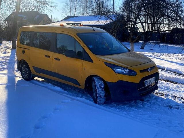 Желтый Форд Коннект, объемом двигателя 25 л и пробегом 330 тыс. км за 7600 $, фото 1 на Automoto.ua