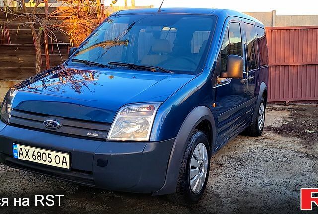 Синий Форд Коннект, объемом двигателя 1.8 л и пробегом 263 тыс. км за 4300 $, фото 1 на Automoto.ua