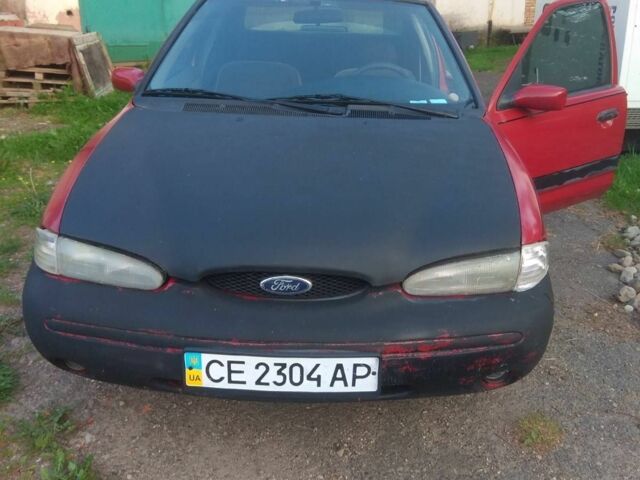 Красный Форд Контур, объемом двигателя 2 л и пробегом 130 тыс. км за 1166 $, фото 1 на Automoto.ua