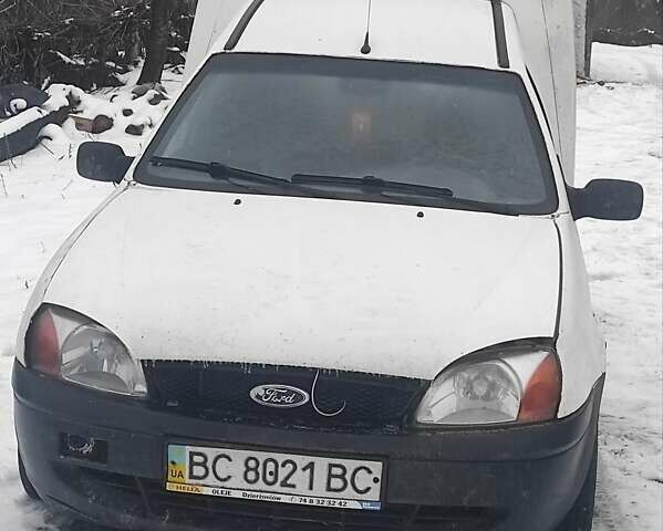 Белый Форд Курьер, объемом двигателя 1.8 л и пробегом 155 тыс. км за 1100 $, фото 1 на Automoto.ua