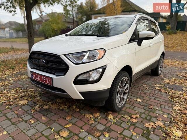 Белый Форд Экоспорт, объемом двигателя 0 л и пробегом 96 тыс. км за 13700 $, фото 1 на Automoto.ua