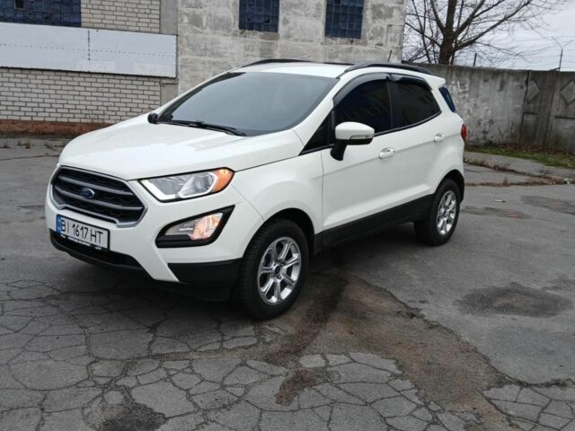 Белый Форд Экоспорт, объемом двигателя 2 л и пробегом 66 тыс. км за 12500 $, фото 1 на Automoto.ua