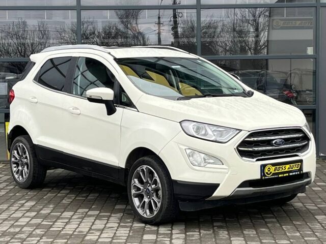 Белый Форд Экоспорт, объемом двигателя 2 л и пробегом 148 тыс. км за 13900 $, фото 1 на Automoto.ua