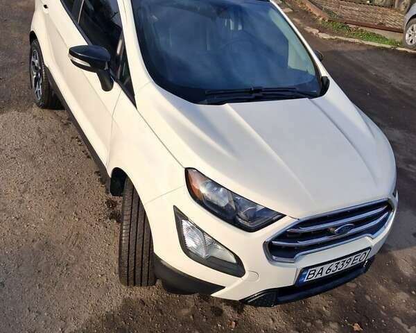 Белый Форд Экоспорт, объемом двигателя 2 л и пробегом 47 тыс. км за 14500 $, фото 1 на Automoto.ua