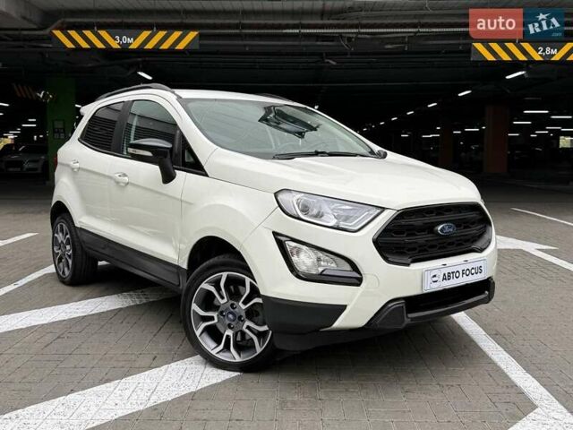 Белый Форд Экоспорт, объемом двигателя 2 л и пробегом 82 тыс. км за 13990 $, фото 1 на Automoto.ua