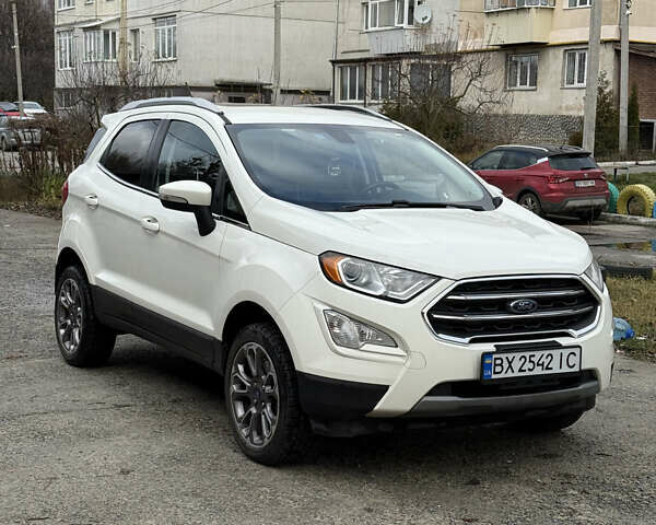 Белый Форд Экоспорт, объемом двигателя 2 л и пробегом 173 тыс. км за 14000 $, фото 1 на Automoto.ua