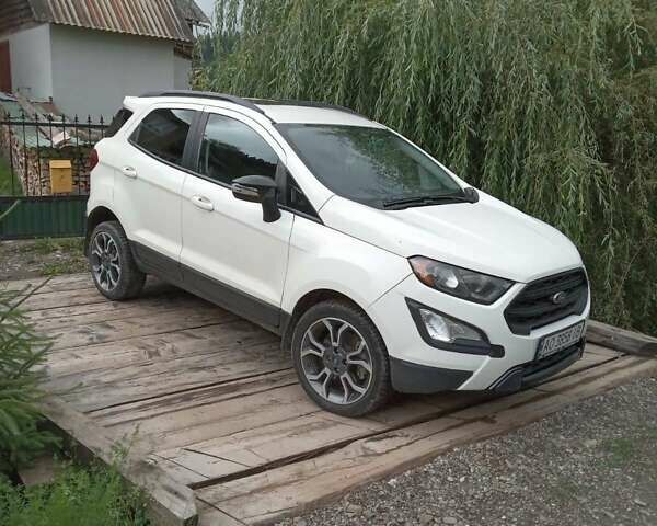 Белый Форд Экоспорт, объемом двигателя 2 л и пробегом 90 тыс. км за 11500 $, фото 1 на Automoto.ua