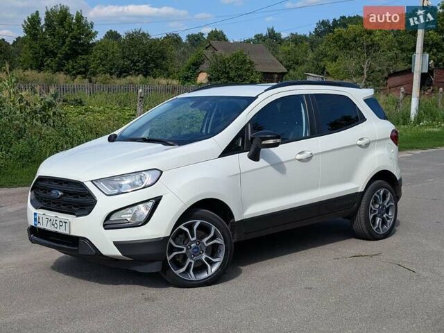 Белый Форд Экоспорт, объемом двигателя 2 л и пробегом 82 тыс. км за 12890 $, фото 1 на Automoto.ua