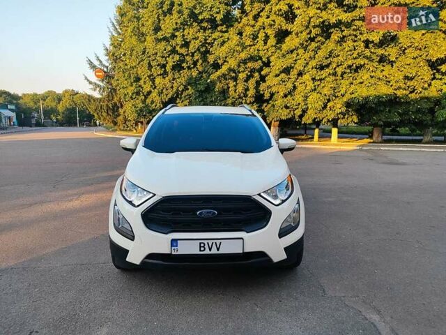 Белый Форд Экоспорт, объемом двигателя 2 л и пробегом 89 тыс. км за 14700 $, фото 1 на Automoto.ua