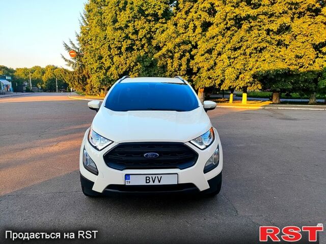 Белый Форд Экоспорт, объемом двигателя 2 л и пробегом 89 тыс. км за 14700 $, фото 1 на Automoto.ua