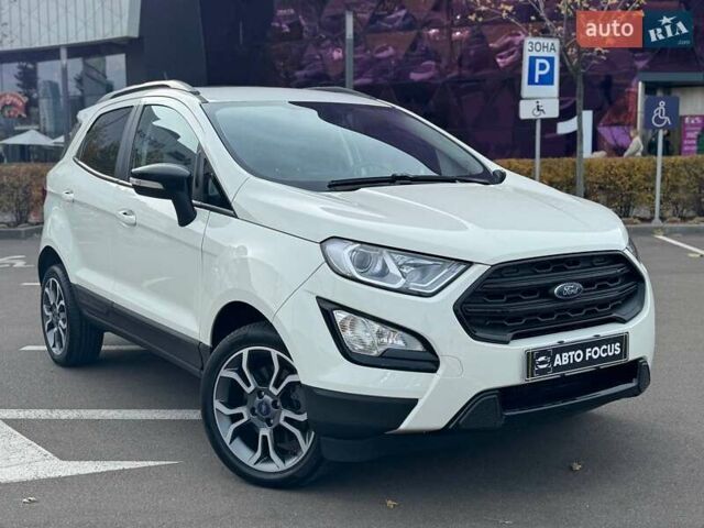 Белый Форд Экоспорт, объемом двигателя 2 л и пробегом 82 тыс. км за 13490 $, фото 1 на Automoto.ua