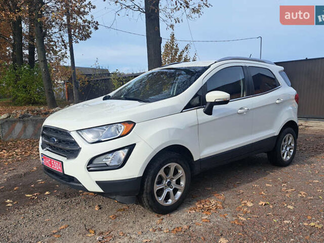 Білий Форд Екоспорт, об'ємом двигуна 2 л та пробігом 93 тис. км за 13600 $, фото 1 на Automoto.ua