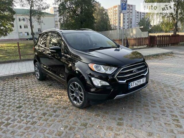 Черный Форд Экоспорт, объемом двигателя 2 л и пробегом 96 тыс. км за 12800 $, фото 1 на Automoto.ua