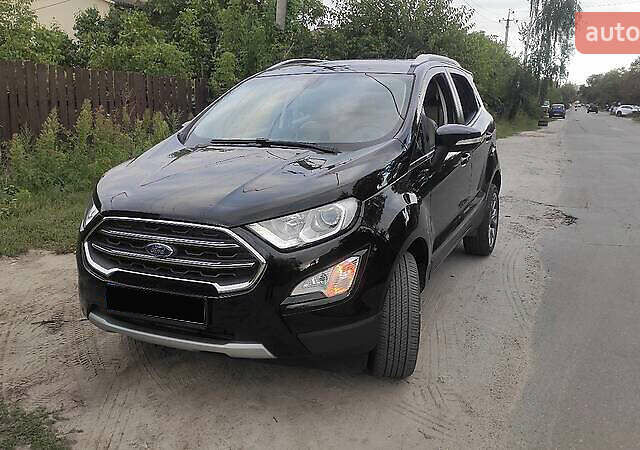 Черный Форд Экоспорт, объемом двигателя 2 л и пробегом 78 тыс. км за 10740 $, фото 1 на Automoto.ua