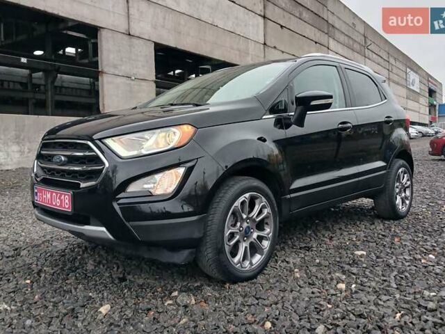 Черный Форд Экоспорт, объемом двигателя 2 л и пробегом 186 тыс. км за 11800 $, фото 1 на Automoto.ua