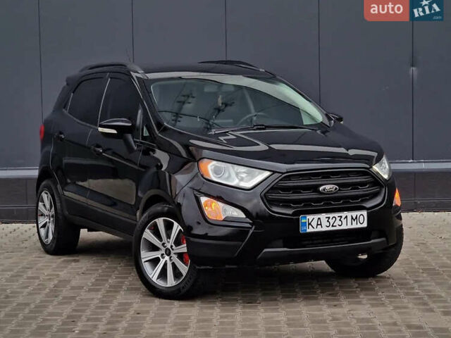 Черный Форд Экоспорт, объемом двигателя 1 л и пробегом 85 тыс. км за 11750 $, фото 1 на Automoto.ua