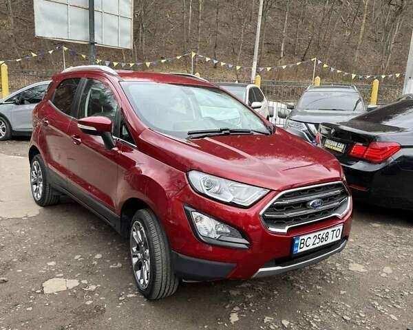 Красный Форд Экоспорт, объемом двигателя 2 л и пробегом 109 тыс. км за 12500 $, фото 1 на Automoto.ua