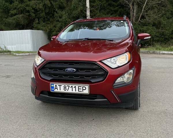 Красный Форд Экоспорт, объемом двигателя 1 л и пробегом 14 тыс. км за 13500 $, фото 1 на Automoto.ua