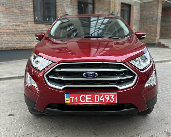 Красный Форд Экоспорт, объемом двигателя 2 л и пробегом 43 тыс. км за 14200 $, фото 1 на Automoto.ua