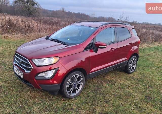 Червоний Форд Екоспорт, об'ємом двигуна 1 л та пробігом 141 тис. км за 11800 $, фото 1 на Automoto.ua