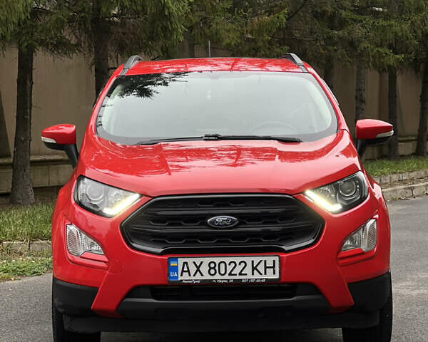 Красный Форд Экоспорт, объемом двигателя 2 л и пробегом 63 тыс. км за 12400 $, фото 1 на Automoto.ua